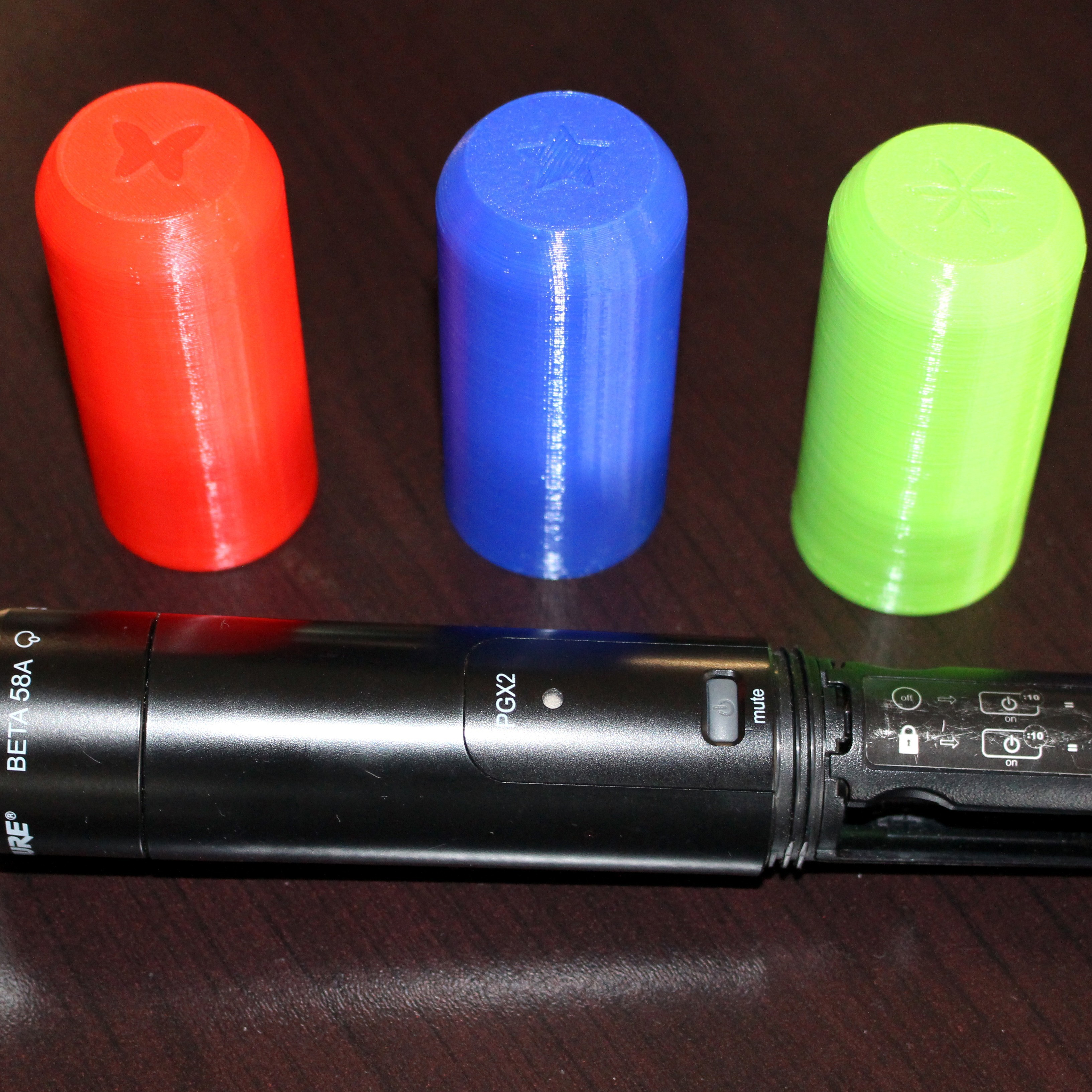 🔋 MIC BATTERY COVER FOR SHURE BETA 58A - PGX2・ STL File for ・Cults